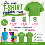 Pacchetto Offerta T-Shirt Atomic Roly 150 Manica Corta in Cotone – Personalizzabile  PS 29900-OFFERTA