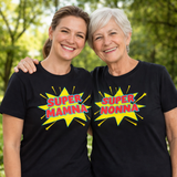T-Shirt Personalizzabile Donna “Super Mamma/Nonna/Zia...” – Festa della mamma – PS 28870-A037-super