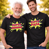 T-Shirt Personalizzabile Unisex “Super Papà/Nonno/Zio/...”  – PS 27431-A037-super