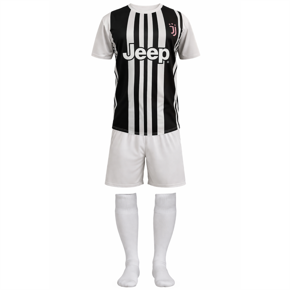 Completo Calcio Personalizzabile – Replica Campionato Serie A – Maglia, Pantaloncino e Calzettoni – PS 40525