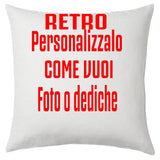 Cuscino Personalizzabile Con Foto o Frasi 40x40 cm PS 10746