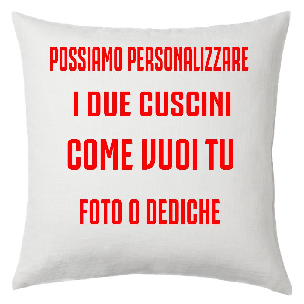Cuscino Personalizzabile Con Foto o Frasi 40x40 cm PS 10746
