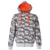 Felpa con Cappuccio Kansas Camouflage Personalizzabile con Scritte o Loghi – PS 28432-BS