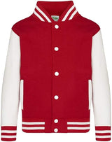 Felpa Baseball Varsity Junior Jacket Giacca College Personalizzabile Con Iniziali PS 36017 PRS