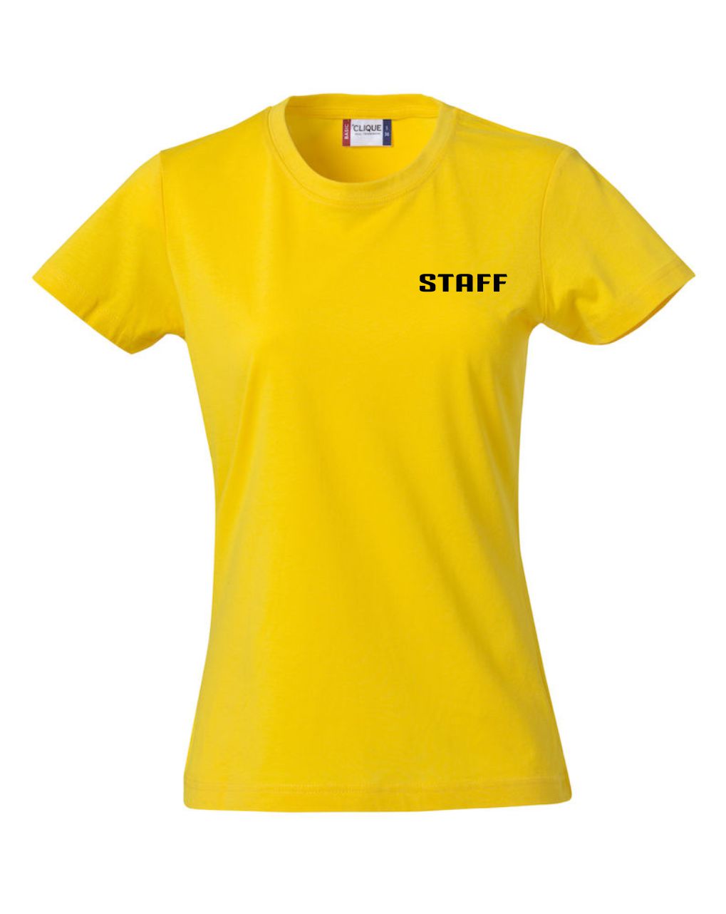 T-Shirt Staff Donna Sciancrata Personalizzabile – Maglietta Manica Lavoro ed Eventi – PS 28870-007 PRS