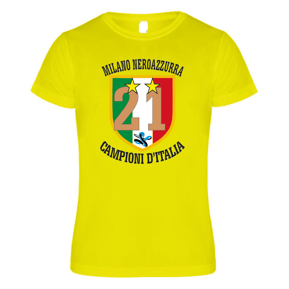 Maglia Tecnica Inter Campioni d’Italia – 21 Scudetti Personalizzabile – PS 27788-INT01 MIX