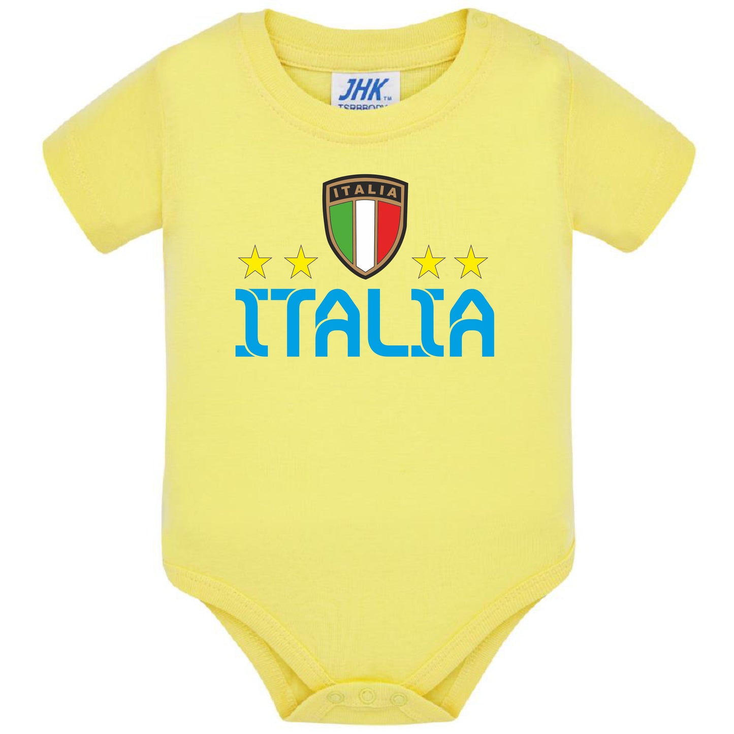 Body Neonato Italia Personalizzabile Con Nome e Numero Nazionale Italiana PS 28180-0019
