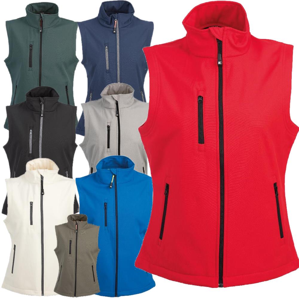Gilet Tarvisio Lady Soft Shell Giacca Smanicata Impermeabile Personalizzabile JRC PS 29663