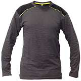 T-Shirt Latina Linea 4 Stretch – Maglietta Manica Lunga con Inserti Fluo – Personalizzabile con Stampa o Ricamo PS 40472 PRS