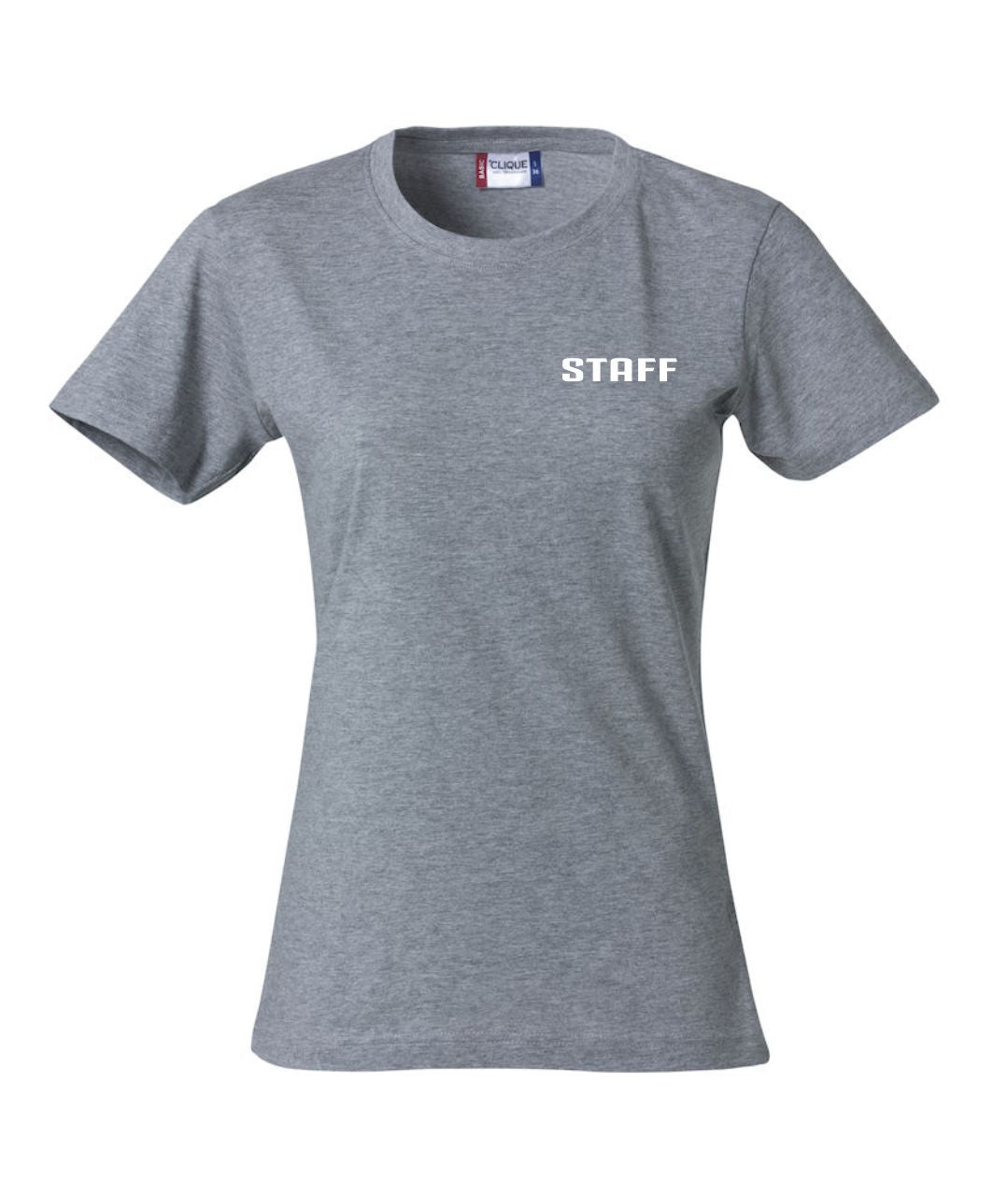 T-Shirt Staff Donna Sciancrata Personalizzabile – Maglietta Manica Lavoro ed Eventi – PS 28870-007 PRS