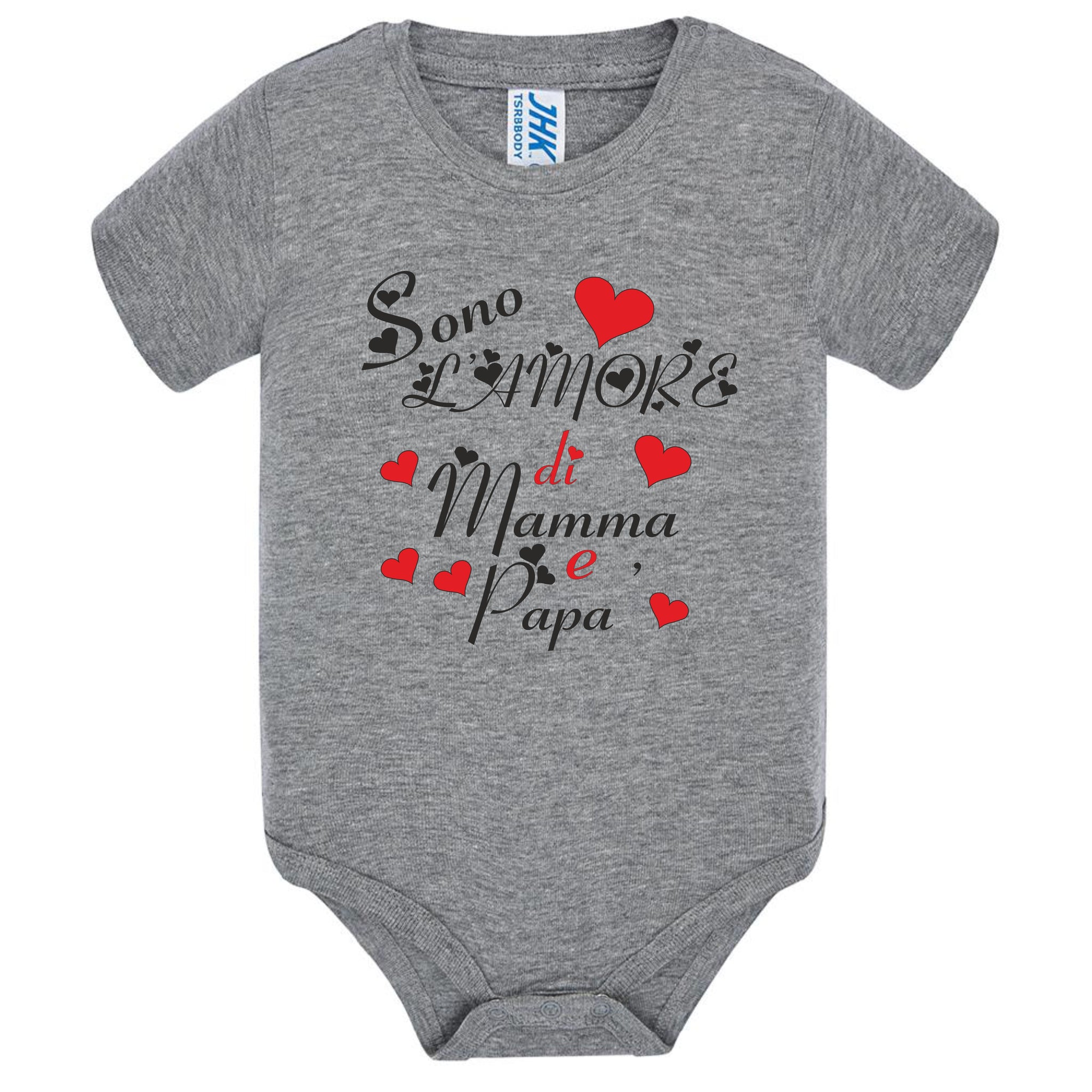 Body Neonato Personalizzato “Sono L’Amore Di Mamma e Papà” Festa della Mamma e Festa del Papà PS 28180-0018