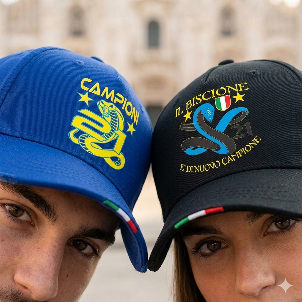 Cappellino Inter Campioni d’Italia 25/26 – 21 Scudetti Seconda Stella – PS 36899-SCDINT