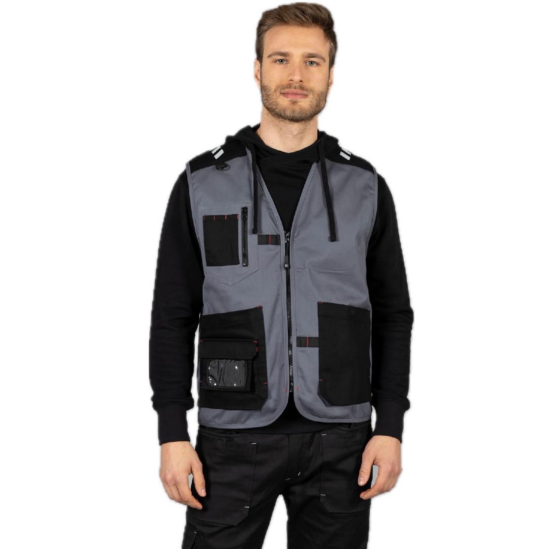 Gilet Kenia Multitasche Elasticizzato Da Lavoro Personalizzabile JRC PS 46561 PRS