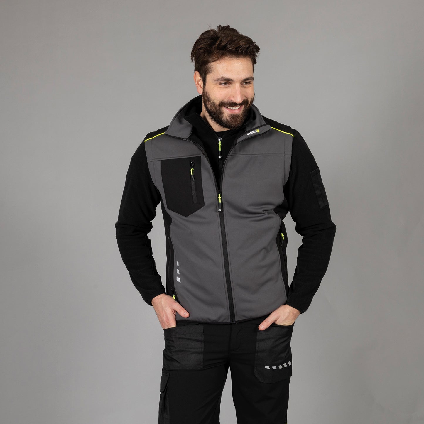Gilet Pinzolo Softshell 3 Strati Impermeabile Imbottito Personalizzabile Con Logo o Scritta JRC PS 40614 PRS (Copia)