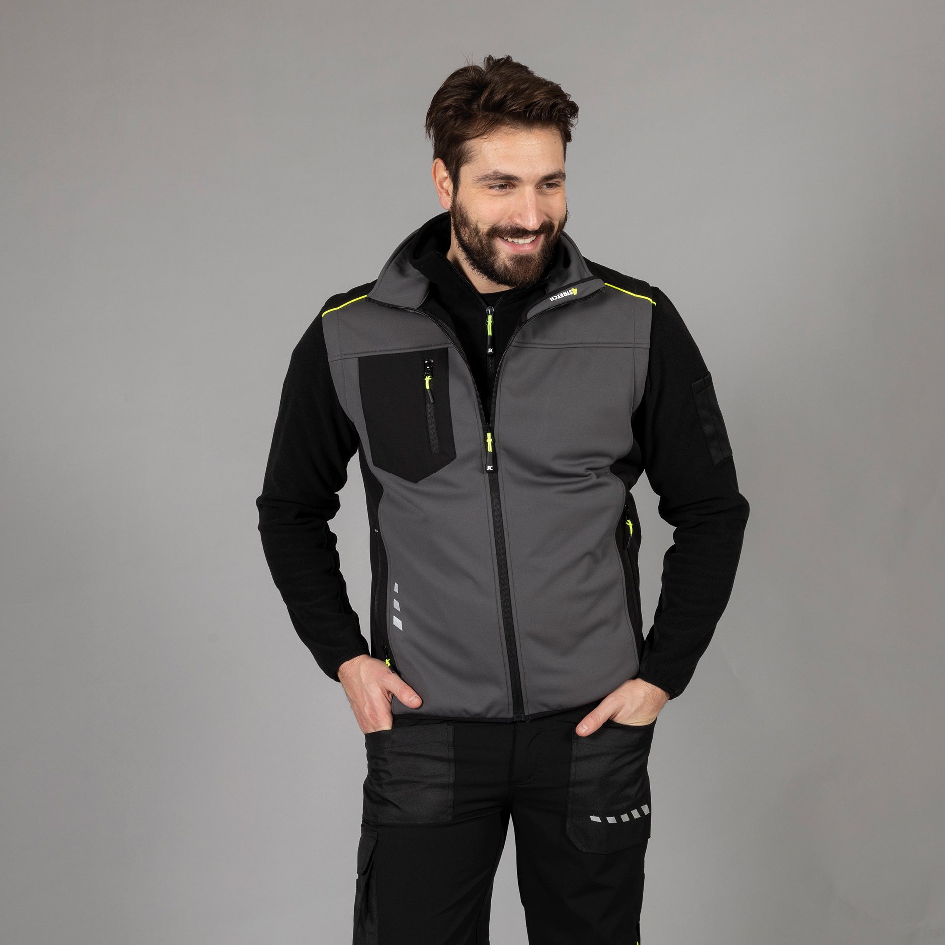Gilet Pinzolo Softshell 3 Strati Impermeabile Imbottito Personalizzabile Con Logo o Scritta JRC PS 40614 PRS (Copia)
