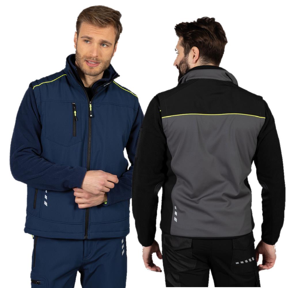 Gilet Pinzolo Softshell 3 Strati Impermeabile Imbottito Personalizzabile Con Logo o Scritta JRC PS 40614 PRS (Copia)