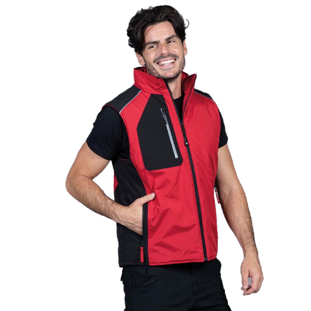 Gilet Rotterdam In Poliestere Ripstop Impermeabile Personalizzabile JRC PS 46564 PRS