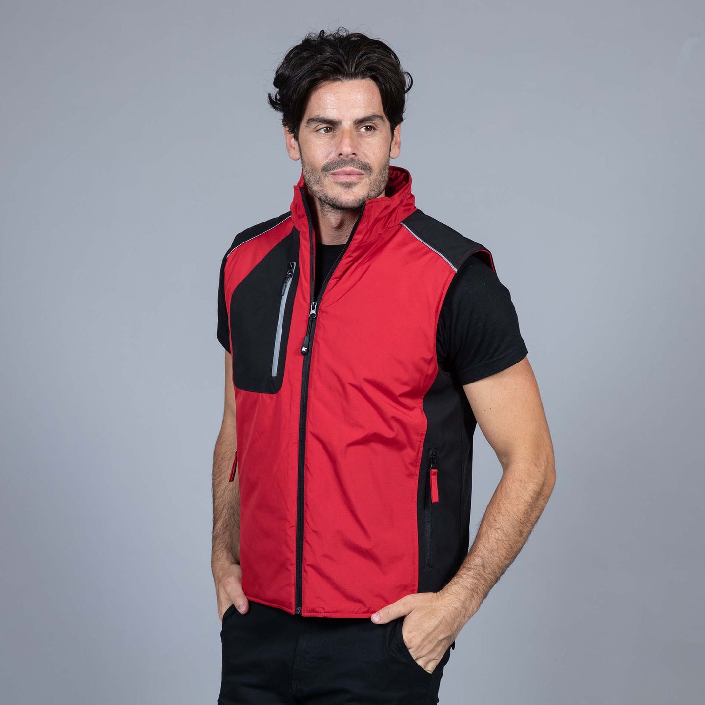 Gilet Rotterdam In Poliestere Ripstop Impermeabile Personalizzabile JRC PS 46564 PRS