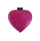 Portachiavi Personalizzabile EcoPelle Foto Frasi Forme Rettangolare Cuore Tondo Glitterati – Gadget Idea Regalo PS 12722 PRS