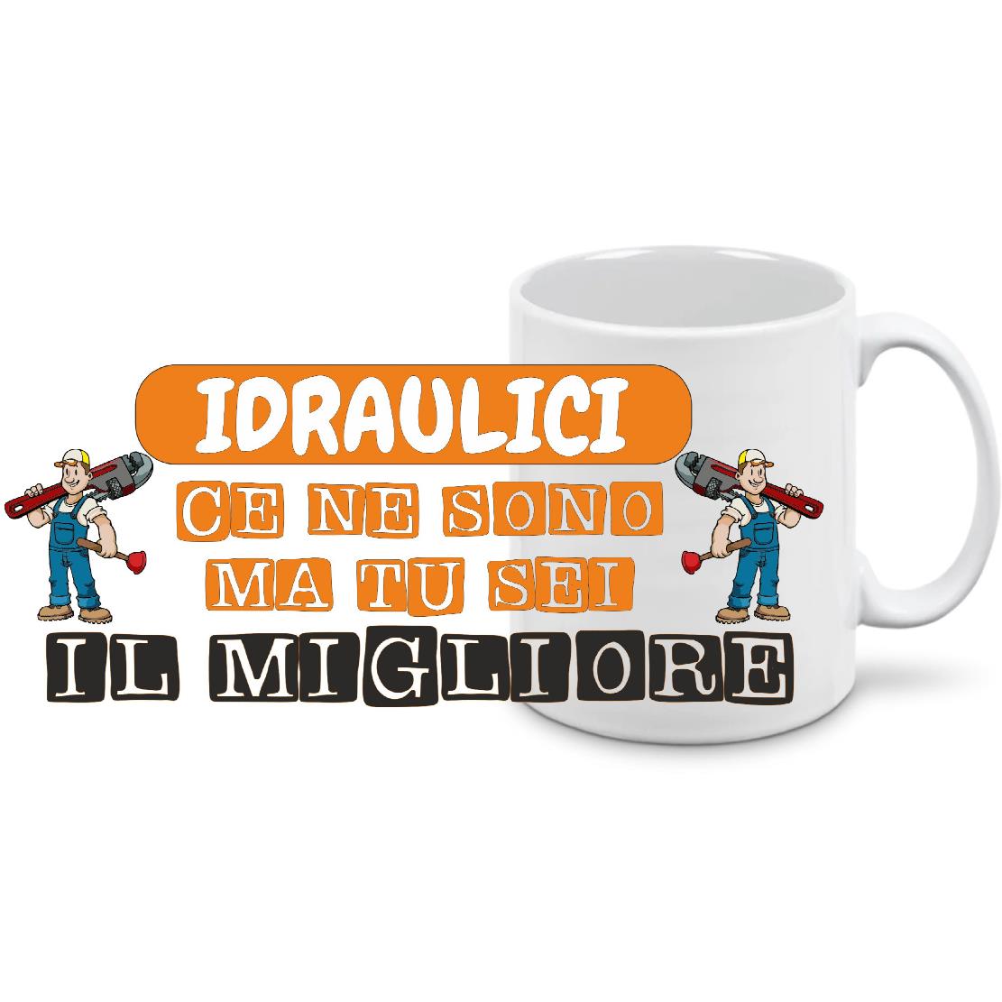 Tazza “Ce Ne Sono Tanti Ma Tu Sei Il Migliore” – Personalizzabile per Ogni Professione – PS 09370-BS-MIGLIORE