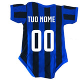 Body Neonato “Mamma Mi Ha Fatto Bello/Bella – Papà Mi Ha Fatto Interista” – PS 32768-010