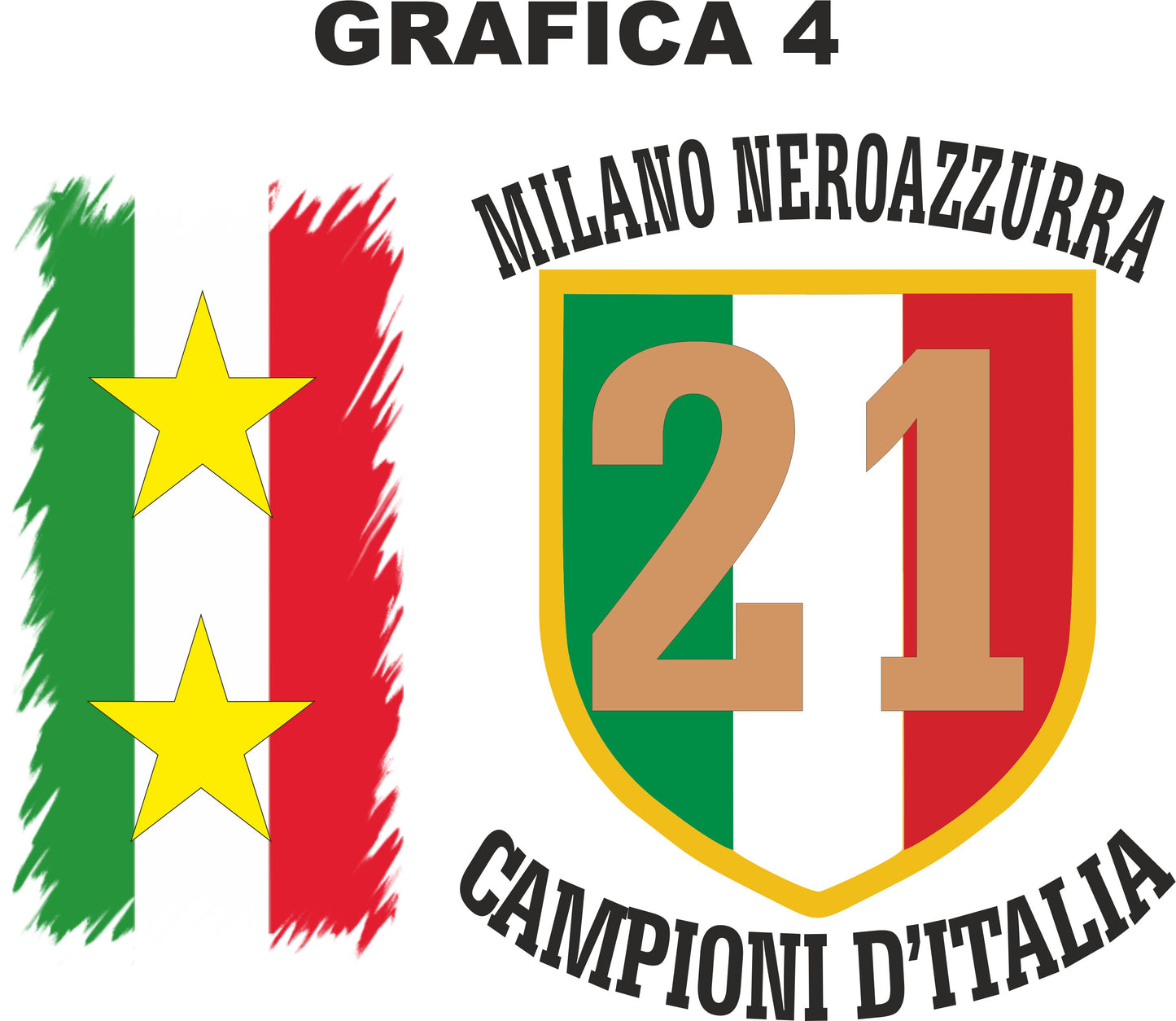 Sacca Portatutto Inter Campione d’Italia 2025/2026 – Scudetto N°21 – PS 37967-INT-01