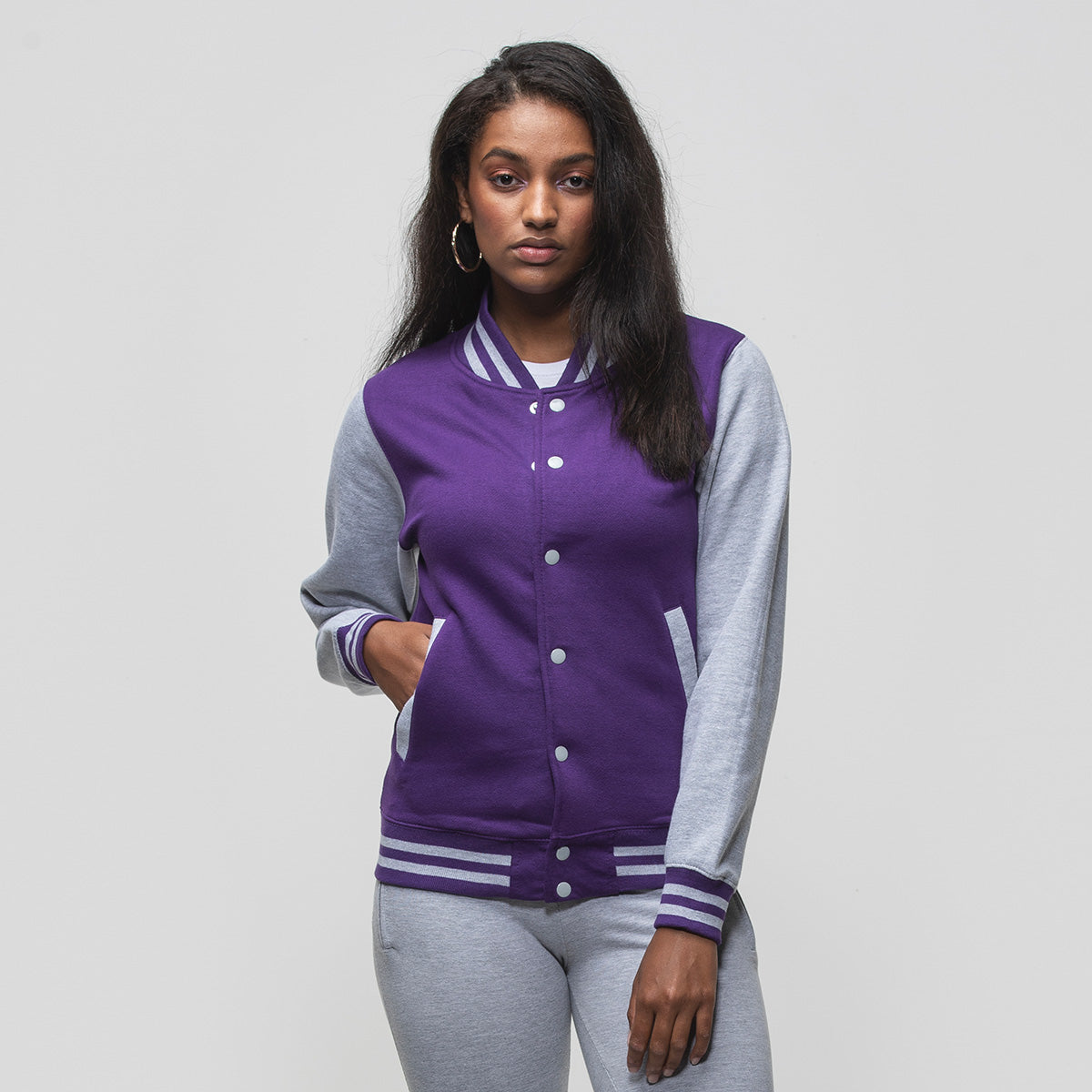 Felpa Baseball Varsity Senior Jacket Giacca College Personalizzabile PS 40305