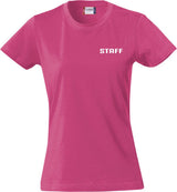 T-Shirt Staff Donna Sciancrata Personalizzabile – Maglietta Manica Lavoro ed Eventi – PS 28870-007 PRS