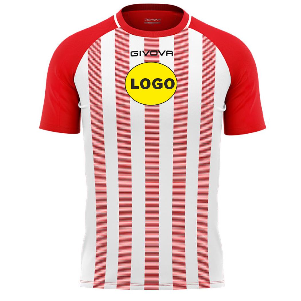 T-Shirt Calcio TRATTO – Givova – Personalizzabile Loghi Nome Numero – Cod. 41363 PRS