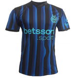 Maglia Calcio Inter Nero Azzurra – Replica Ufficiale FC Internazionale – Personalizzabile con Nome e Numero | Mod. PS 41412