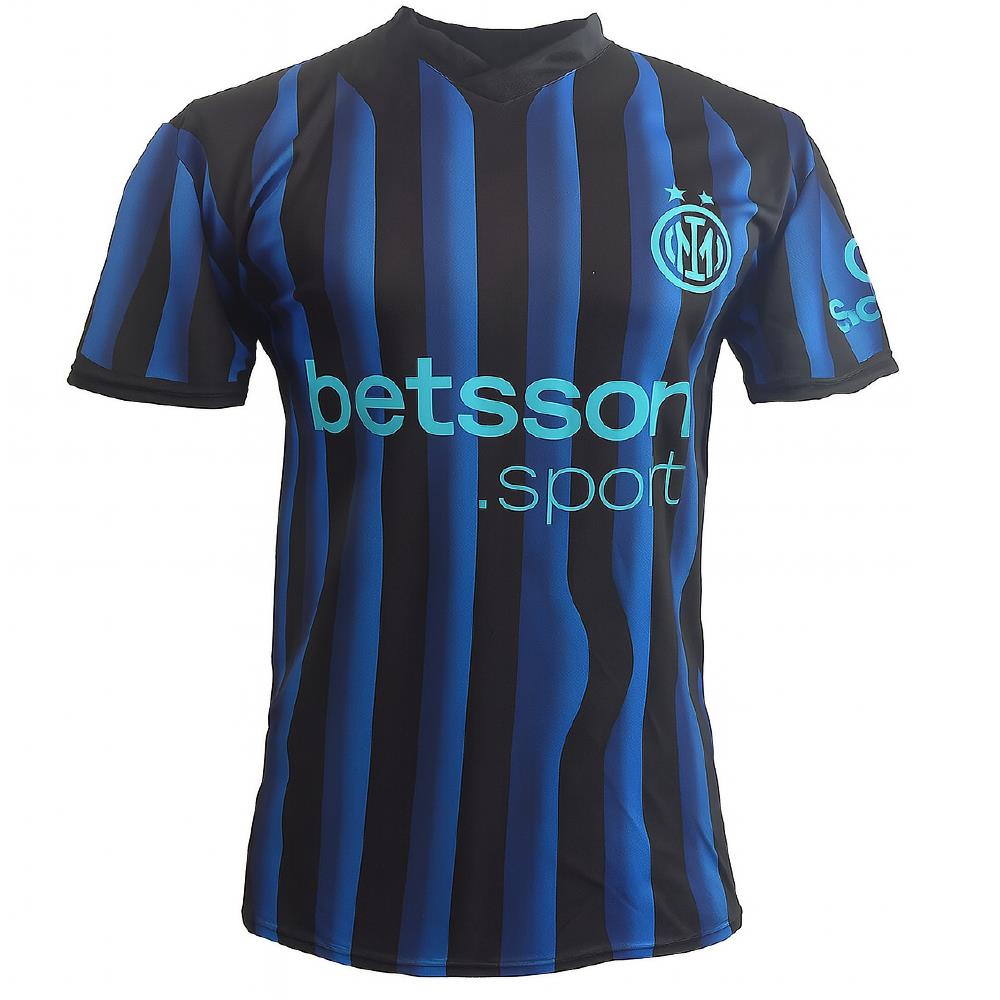 Maglia Calcio Inter Nero Azzurra – Replica Ufficiale FC Internazionale – Personalizzabile con Nome e Numero | Mod. PS 41412