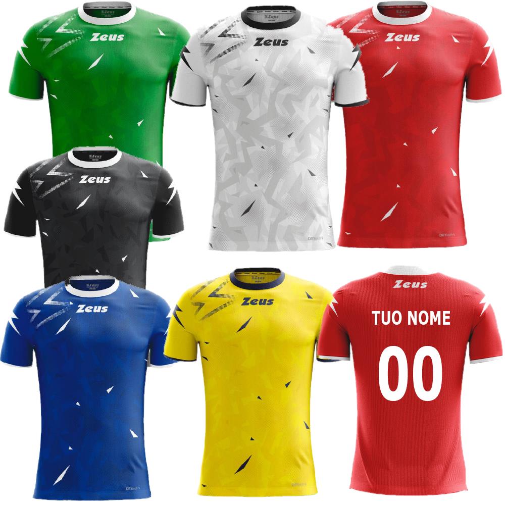 Maglia Calcio Zeus Marmo – Personalizzabile con Nome e Numero – PS 41228