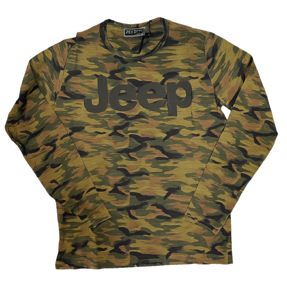 T-Shirt Jeep Manica Lunga – Prodotto Ufficiale – PS 14600