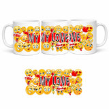 Tazza Regalo Emoji con dedica – San Valentino – PS 09370-2006