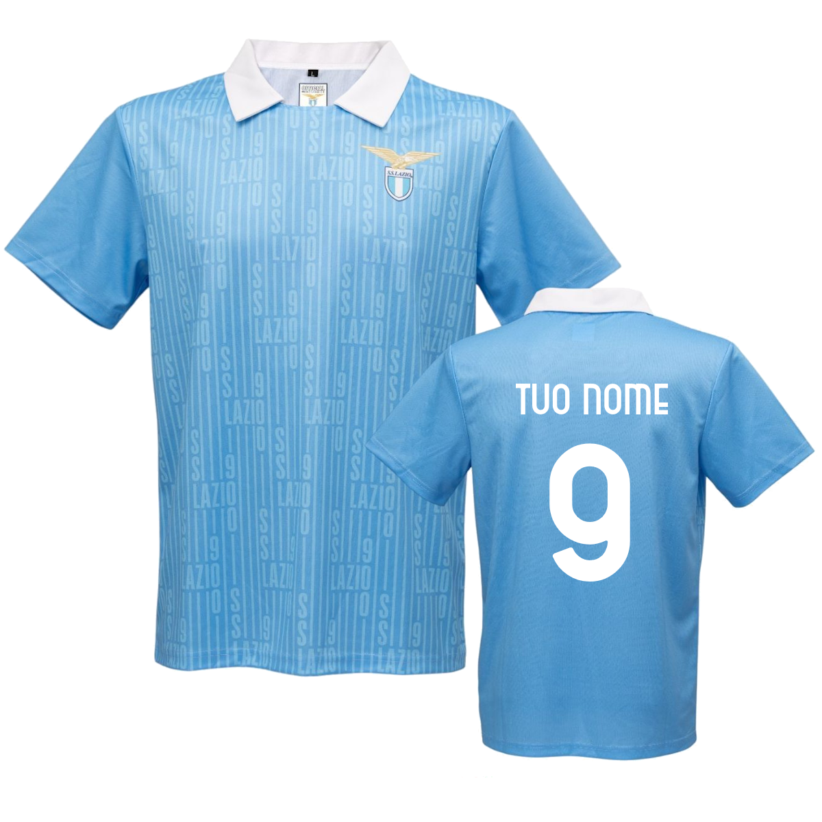 Maglia Calcio Lazio Replica Ufficiale 2026/2027 – Personalizzabile con Nome e Numero – PS 40616