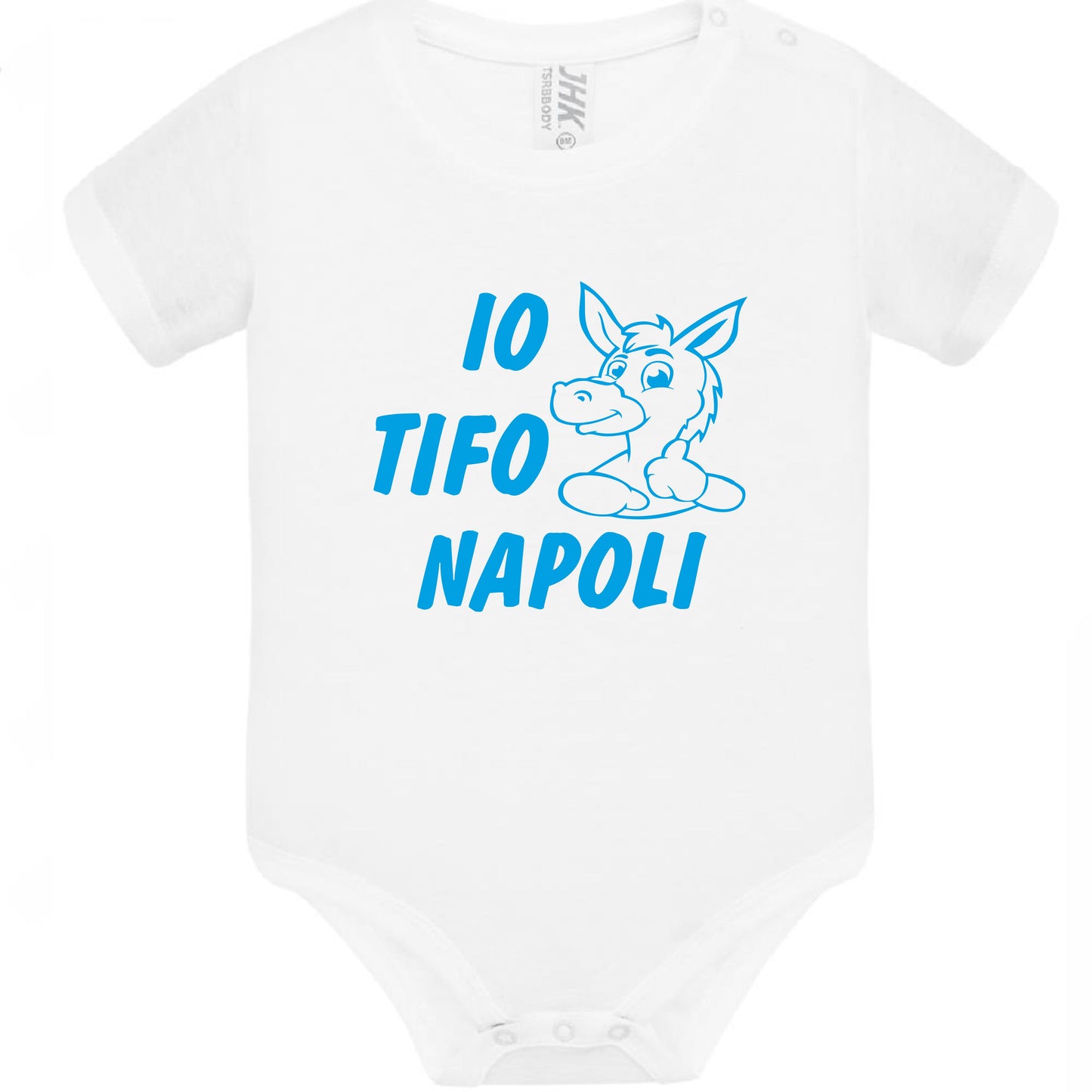 Body Neonato Tifosi Calcio Personalizzabile Roma Napoli Torino o La Tua Squadra Del Cuore  PS 28180-0021