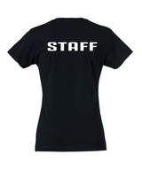 T-Shirt Staff Donna Sciancrata Personalizzabile – Maglietta Manica Lavoro ed Eventi – PS 28870-007 PRS