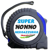 Flessometro Metro a Nastro 5 m Super Nonno Bainconero Nero Azzurro – PS 12511-003