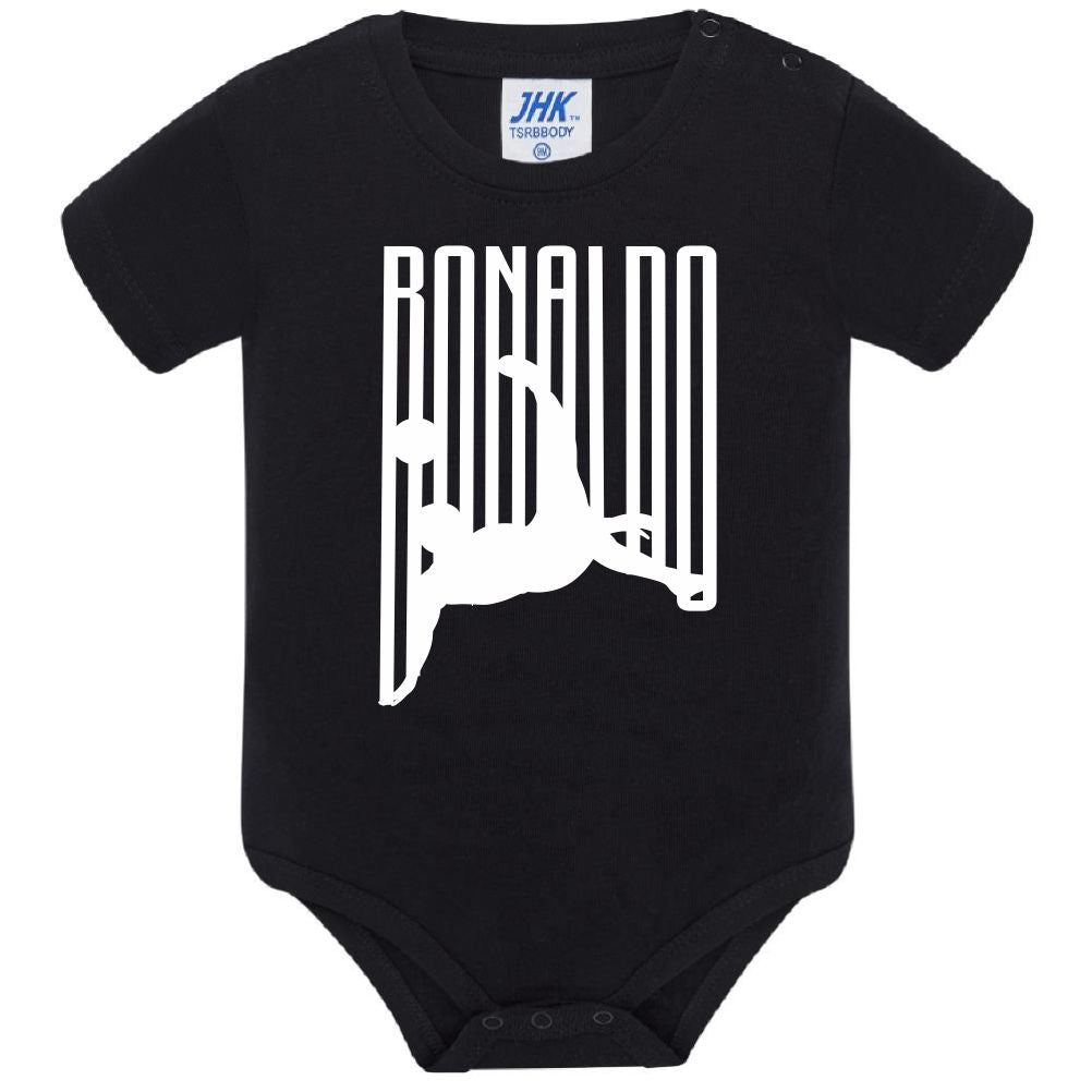 Body Neonato Stile Rovesciata Calcio Personalizzabile Con Nome e Numero 100% Cotone PS 28180-029