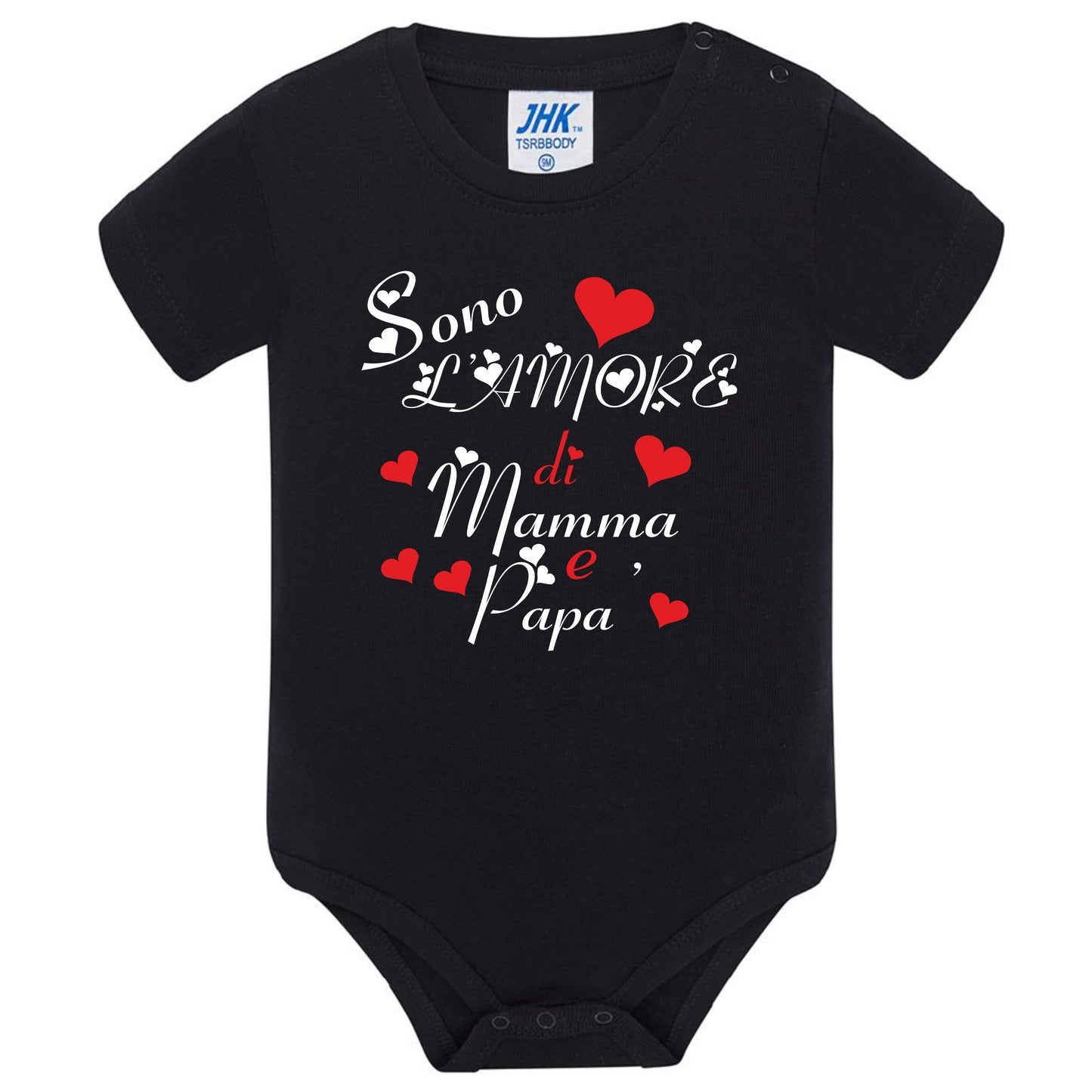 Body Neonato Personalizzato “Sono L’Amore Di Mamma e Papà” Festa della Mamma e Festa del Papà PS 28180-0018