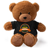 Peluche Orsetto “Eletta Miglior Mamma / Papà / Zio / Nonno” – Personalizzabile con Nome | Teddy Bear 18 cm PS 33790-007