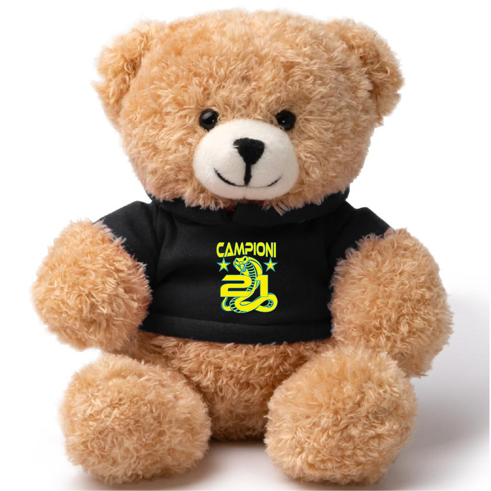 Peluche Orsetto Scudetto Inter - 21 Scudetti 25/26 - Personalizzabile con nome e numero PS 33794 - SCINT