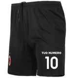 Completo Calcio AC Milan Personalizzabile – Replica Campionato Serie A – Maglia, Pantaloncino e Calzettoni – PS 40482-C-01