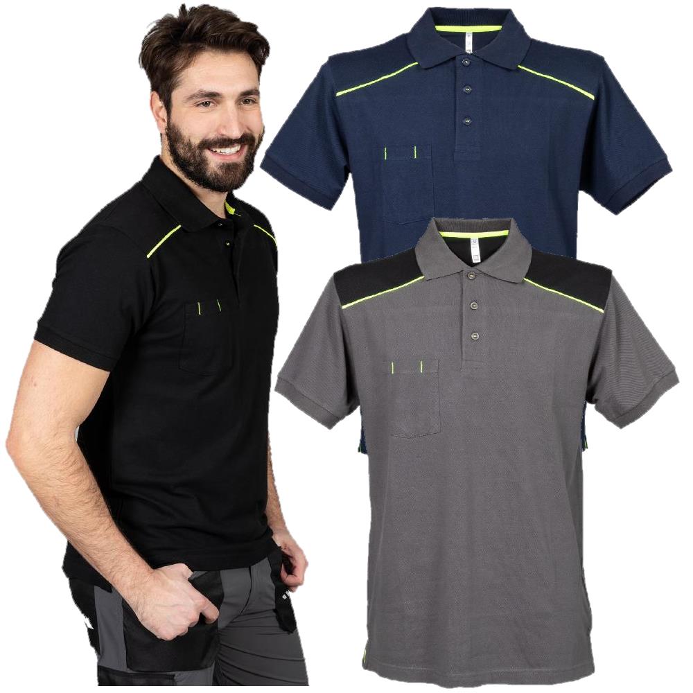 Polo JRC Modello Bordeaux Personalizzabile con Stampa o Ricamo PS 41115