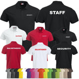 Polo Staff Security Salvataggio Polo Uomo Personalizzata Per Lavoro – PS 40477-001