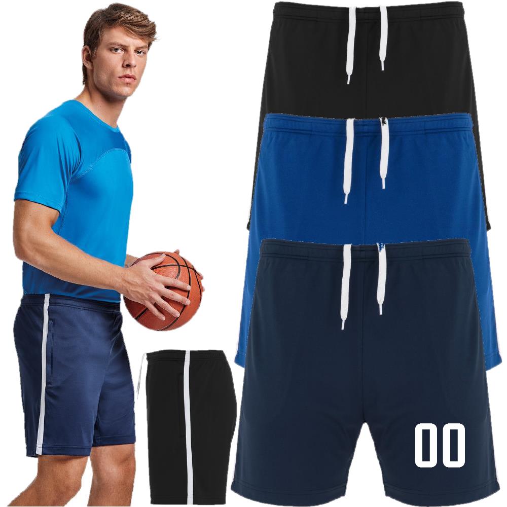 Pantaloncini Sportivi Multisport Lazio Personalizzabili con Numero – PS 37598