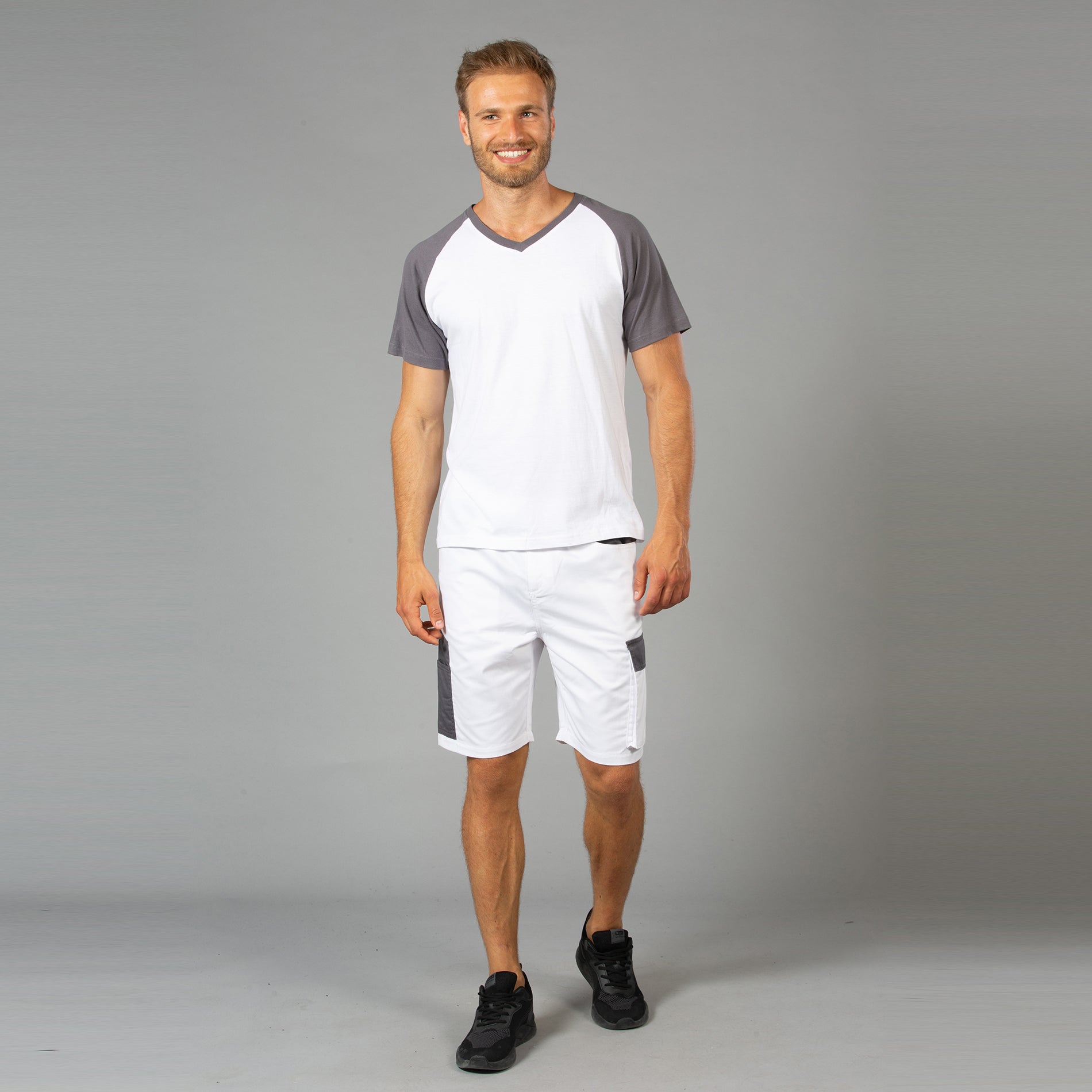 Pantaloni Corti Multitasche Imbianchino Tiziano – Personalizzabili con Stampe e Ricami PS 36696