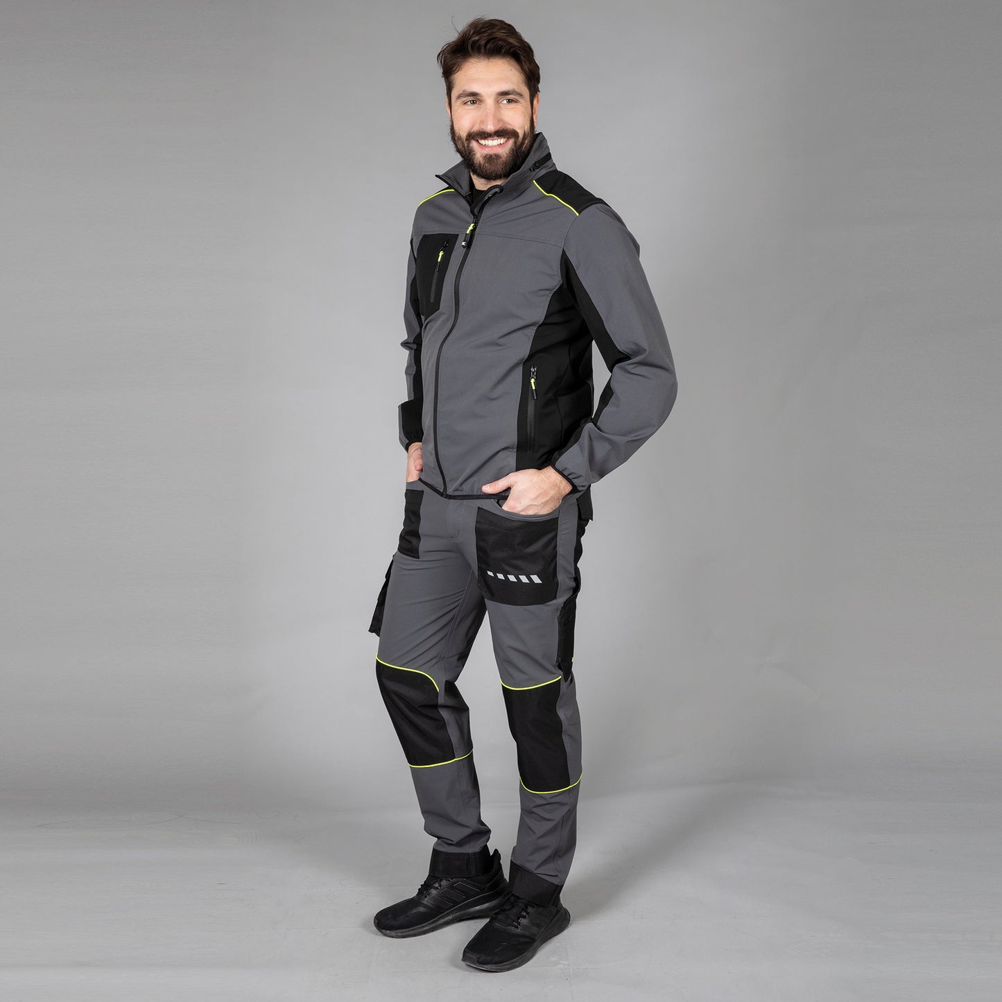 Pantalone da Lavoro Impermeabile Tonale Medium Personalizzabile con Stampe Pantaloni Tecnici PS 40578 PRS