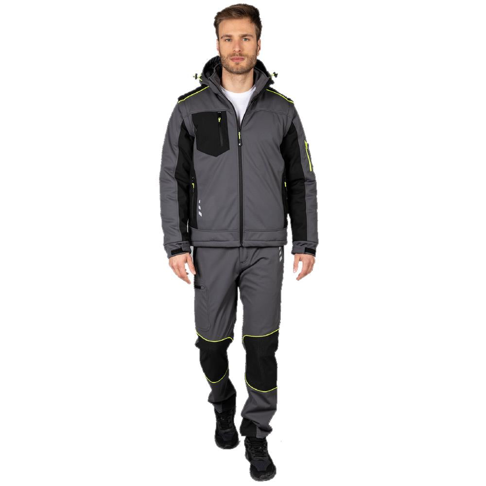 Pantalone da Lavoro Impermeabile Tonale in Softshell – 4STRETCH Personalizzabile PS 40579 PRS
