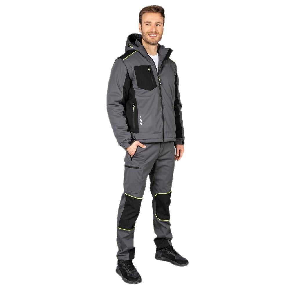 Pantalone da Lavoro Impermeabile Tonale in Softshell – 4STRETCH Personalizzabile PS 40579 PRS